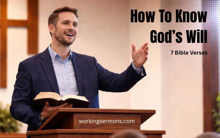How To Know God's Will | 7 Bible Verses
